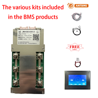 Carte PCB de batterie ANT Smart BMS Série 7-16S 400A (pic 1000A) avec module d'équilibrage actif 16S 5A