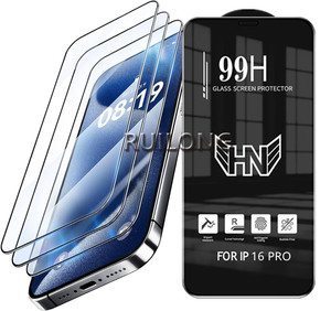 Protector de Pantalla de Vidrio Templado HD Transparente con Dureza 9H para <span class=keywords><strong>iPhone</strong></span> 17 Pro Max 16 16E 15 PLUS 14 13 12 11 <span class=keywords><strong>Precio</strong></span> de Fábrica - Product Image 1