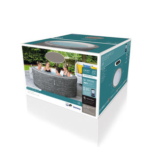 <span class=keywords><strong>Bestway</strong></span> 60179 Offre Spéciale forme ronde extérieure luxe <span class=keywords><strong>spa</strong></span> baignoires bain à remous piscine <span class=keywords><strong>gonflable</strong></span> et <span class=keywords><strong>spa</strong></span> 4-6 personnes - Product Image 6