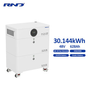 Sistema Híbrido Solar de 30kWh 48V 6kVA Todo en Uno con Batería, Apilable, Fácil de Instalar, Gabinete de Almacenamiento Móvil - Product Image 1