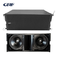 Altavoz Profesional Pasivo, Altavoces de Línea de 10 Pulgadas, Sistema de Sonido de Alta Potencia de Dos Vías para Conciertos al Aire Libre