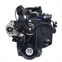 Motor Dongfeng DCEC Cummins 6BTA5.9-C180, Arranque Eléctrico, Refrigerado por Agua, 4 Tiempos, 5.9L, 132KW, 180HP, Maquinaria de Construcción, Nuevo