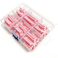Boîte comestible en papier wafer pour gâteau, motifs floraux, boîte de rangement transparente, vente en gros directe d'usine, approvisionnement B2B en stock, décoration de gâteau