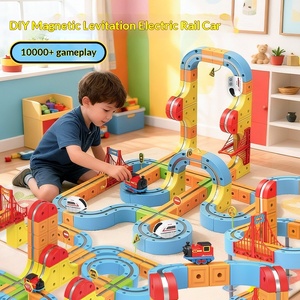 Magnetische Schienenbahn Bausteine DIY-Montage Anti-Schwerkraft Schwebende Elektrische Hochgeschwindigkeitsbahn STEM Lernspielzeug für Kinder - Product Image 2
