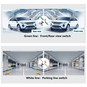 SMARTOUR impermeable estacionamiento gran angular ojo de pez <span class=keywords><strong>Mini</strong></span> cámara de marcha atrás con vista nocturna 1080P AHD lente dorada marcha atrás - Product Image 5