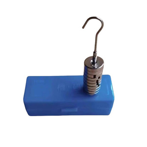 Pesas de acero ranuradas Veidt M1 de 50g, 100g, 500g, suministro directo de fábrica, juego de pesas para calibración de básculas con estuche y gancho - Product Image 2