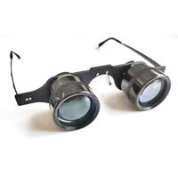 Binoculares Portátiles HD 3x34, Lentes Ultraligeras, Telescopios para Observación de Aves, Pesca, Conciertos de Ópera