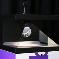 Perlengkapan Hologram 3D, Tampilan Hologram Hologram HD Tipe Holografik 270 Derajat
