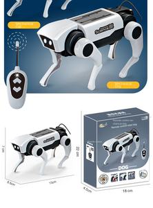 Elektronik oyuncak köpek çocuk bulmaca DIY monte uzaktan kumanda dört ayak Robot köpek - Product Image 6