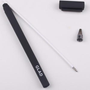 Venta al por mayor de bolígrafo cuadrado con logotipo personalizado, bolígrafo de goma y plástico promocional con tapa - Product Image 6