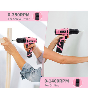 Kit de perceuse-visseuse à percussion sans fil portable à vitesse variable 21V, 60N.m de couple maximal, outil multifonctionnel, exclusivité e-commerce - Product Image 3