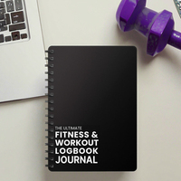 Carnet de suivi d'entraînement personnalisé pour la musculation et l'haltérophilie, journal de fitness pour suivre les objectifs et les progrès