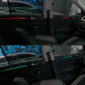 Luxury Symphony Car Ambient <b>Light</b> for Volkswagen <b>T</b>-ROC Interior LED Strip Acrylic Fiber Optic Lighting Kit Factory Sale - Product Image 5