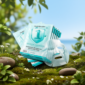 Masque transparent actif Numbuzin Pantothenic B5 Hyaluronic 5 pièces Hydratation Clarté de la peau - Product Image 3