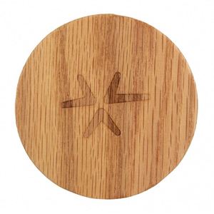 Fournitures de cuisine en gros, sous-verres personnalisés en bois découpés au laser - Product Image 2