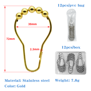 ห่วงตะขอม่านอุปกรณ์เสริมม่านโลหะสินค้าจาก ewang - Product Image 3