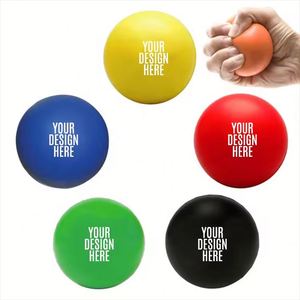 China Durable Promotional Gifts Release Pressure Toy Custom Logo Color Printing Round PU Foam Anti <b>Squeeze</b> Toys Stress <b>Ball</b> - Product Image 3