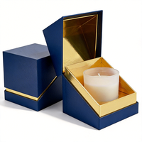 Cajas Rígidas de Papel con Inserto para Regalos de Boda, con Logotipo Personalizado, Etiqueta Privada, Impresas con Tinta de Soya y Aroma a Vela