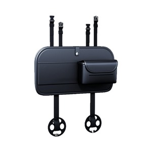 Meistverkaufter JINGQUE Klassischer PVC-Leder Auto-Rücksitz-Organizer Große Kapazität Faltbar 12+ Fächer - Product Image 1