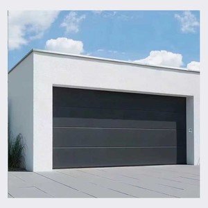 Porte de <span class=keywords><strong>garage</strong></span> sectionnelle automatique en aluminium de haute qualité, nouveau style, meilleur prix, avec panneau affleurant et isolation intégrale - Product Image 5
