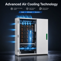 Armoire de distribution extérieure en aluminium découpé au laser sur mesure, refroidie par air, IP55, pour stockage d'énergie de batterie, avec revêtement en poudre