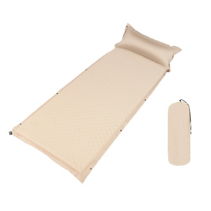 Matelas pneumatique auto-gonflant OEM/ODM, <span class=keywords><strong>lit</strong></span> de couchage pleine grandeur en fibre technique, <span class=keywords><strong>lit</strong></span> d'air portable et confortable pour le camping - Product Image 1