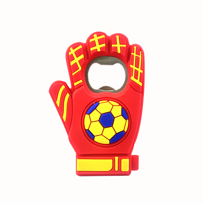 Red-Goalkeeper's glove