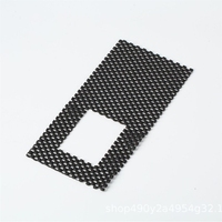 Tapis antidérapant en PVC, protection d'écran de téléphone, tapis antidérapant, 8x16 cm, noir et blanc cassé