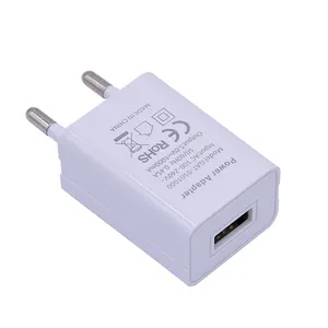 Carregador usb, 5v 0.5a 0.6a 1a 1.5a 2a 2.4a 2.5a 3a dc 5v 1a ul/culbo tuv ce fcc pse saa nível, 3 anos de garantia