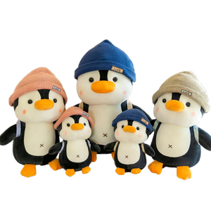 Juguetes de Peluche de Pingüino Gordito con Gorro, de Alta Calidad, Personalizados, Suaves, para Niños - Product Image 3