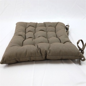 Lujo 40x40 Marrón Impermeable Lavable y Extraíble Cojín de asiento suave Cojín de silla relajante para uso en interiores y exteriores - Product Image 6