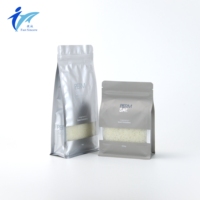 Sac à fond plat en composite AL durable, taille personnalisée, volume 250gr 500gr 1kg 2kg, pour la protection des barrières et la conservation de la fraîcheur