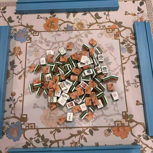 Mantel de Mesa Plegable de Lujo para Mahjong, Ecológico y Duradero, 800x800mm, Tapete para Juegos de Fiesta, Venta Caliente, Novedad de Fábrica - Product Image 6