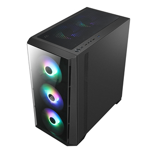 2023 usine en gros <span class=keywords><strong>pas</strong></span> <span class=keywords><strong>cher</strong></span> prix <span class=keywords><strong>PC</strong></span> Gaming Cabinet Case Mid Tower Gaming MATX <span class=keywords><strong>PC</strong></span> Case <span class=keywords><strong>Gamer</strong></span> Desktop Computer Case 0.5mm SPCC - Product Image 4