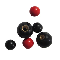 Chine Fournisseur M6 M8 boutons de boule ronds filetés Bakelite Black Grip Ball Knobs