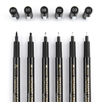 Lot de Stylos Feutre Pointe Fine de Gros d'Usine Marqueur d'Art Pigmenté à Base d'Eau Pointe Fine Stylo Fineliner de Haute Qualité
