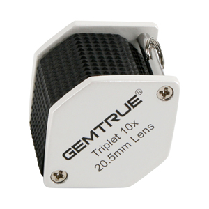 Professional High Clarity <strong>20.5mm</strong> <strong>Diamond</strong> <strong>Loupes</strong> 10x Triplet with Ergonomic Rubber-grip - Product Image 6