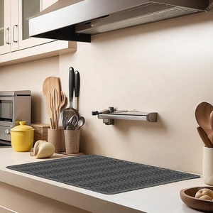 Couvercle de dessus de cuisinière électrique carré en silicone étanche et tapis de protection parfait <span class=keywords><strong>pour</strong></span> évier de cuisine - Product Image 5