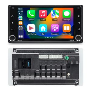 TOPSOURCE ใช้ได้กับหน้าจอ 7 นิ้วสำหรับรถยนต์ Corolla ระบบนำทางในรถยนต์ รองรับ CarPlay เพลงออนไลน์ วิดีโอ มัลติมีเดีย กล้องมองหลัง วิทยุ - Product Image 5