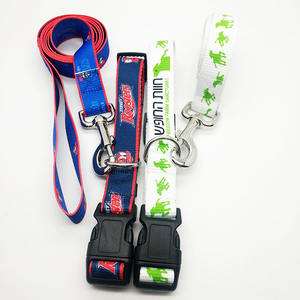 Collier tactique personnalisé pour chat et chien, en polyester/nylon, simple, avec grande boucle en métal, logo imprimé personnalisé - Product Image 3