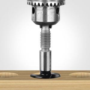 Lisca 10 cái Dụng cụ đục lỗ chế biến gỗ đa năng mũi khoan mở rộng điện giới hạn mở rộng cánh phẳng ren ngoài - Product Image 2