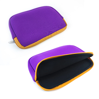 Sac de rangement pour appareils électroniques en néoprène BRN, fermeture à glissière, résistant à l'eau, écologique, antichoc, pochette de rangement pour câbles de voyage
