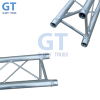Structure triangulaire en aluminium légère 220 mm F23 pour événements DJ, décoration d'événements en extérieur et en intérieur