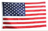 Vente en gros de nouveaux drapeaux imprimés 3x5 pieds, 100% polyester, drapeau américain et drapeau de l'amitié bosnienne