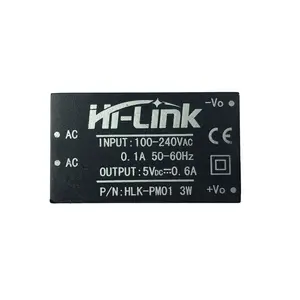 Hi-Link HLK PM01 3W Modul Daya AC DC Ultra-kecil 5V 600ma
