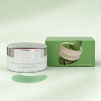 Patchs Hydrogel Hydratants Bio Végétaliens aux Herbes et Vitamine C Contre les Cernes – 30 Paires – Emballage Pot Vert