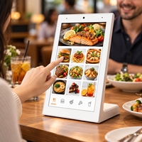 Tablette Android 10,1 pouces en forme de L pour commande de restaurant, écran tactile capacitif RK3566 avec Wi-Fi, Bluetooth et Ethernet