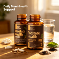Capsules de Palmier Nain et Graines de Citrouille pour Hommes – OEM, ODM, Marque Privée, Logo Personnalisé – Complément Alimentaire 60 Gélules