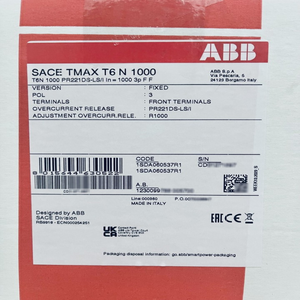 เบรกเกอร์วงจร Tmax T6N 1000 T6N1000 PR221DSLSI 1000A 3P ซีรีส์ Tmax สำหรับ PLC - Product Image 2