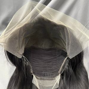 Cabello Humano Remy Brasileño Liso Natural con Cutícula Alineada para Pelucas Largas con Encaje HD Transparente - Product Image 2